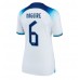 England Harry Maguire #6 Hjemmedrakt Dame VM 2022 Korte ermer